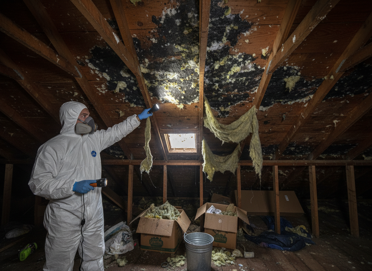 Attic Mold After a Roof Leak: What Palm Coast Homeowners Should Do Next