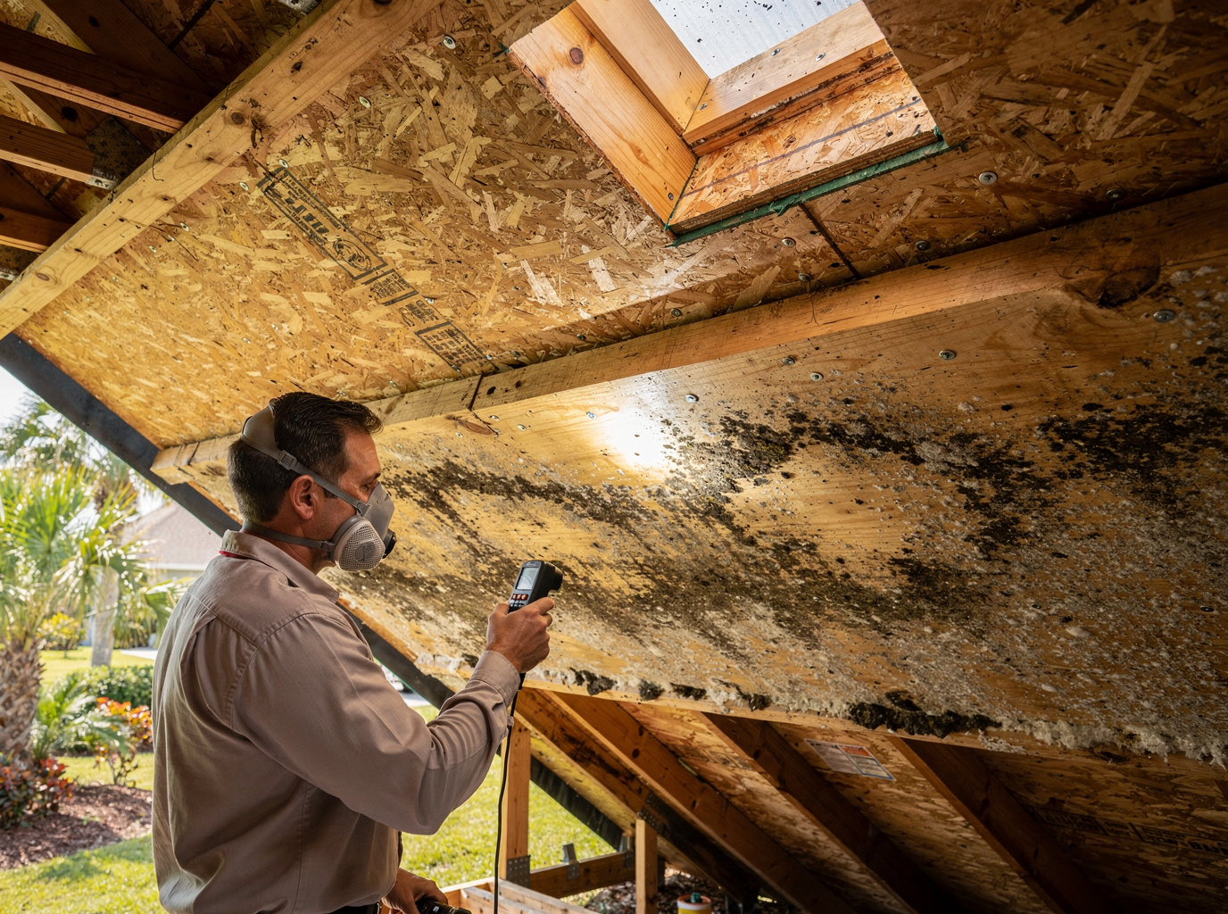What Causes Attic Mold in Palm Coast Homes?
